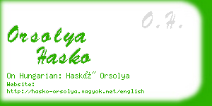 orsolya hasko business card
